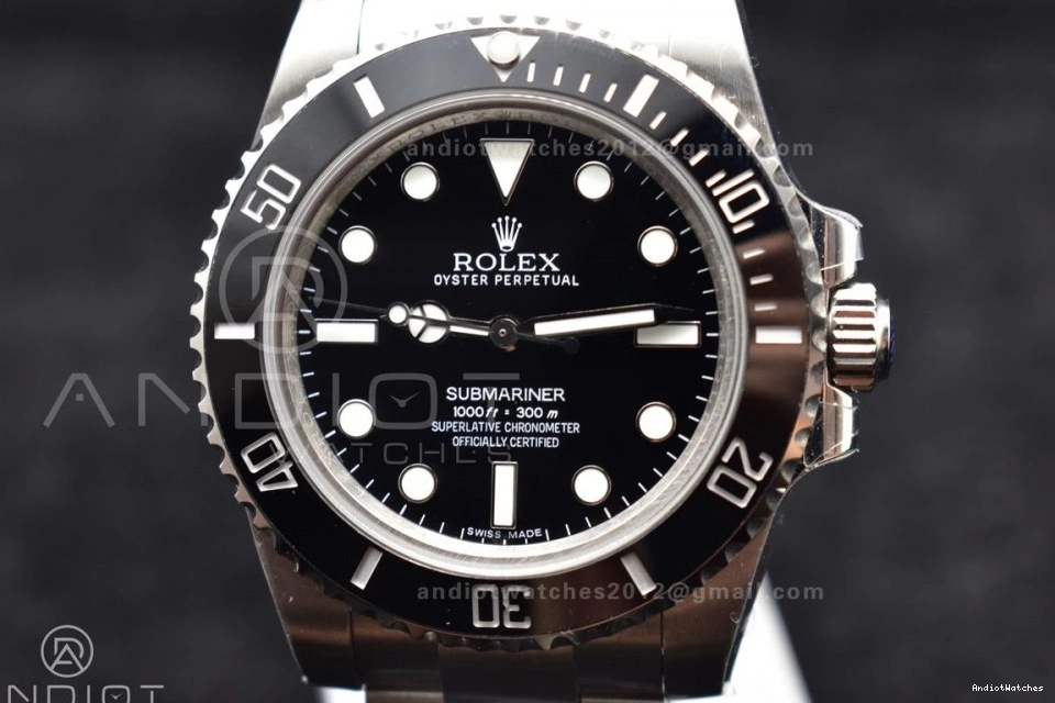 Edition on Bracelet Submariner No Best Date 1126 BP GoodFit 114060 SS 0315